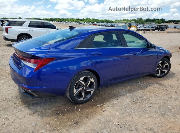 5NPLP4AG7MH026731 2021 HYUNDAI ELANTRA Blue Tył prawy