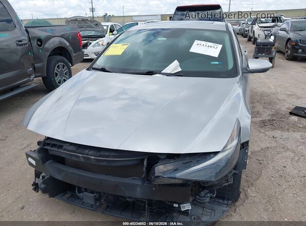 5NPLP4AG8MH030223 2021 HYUNDAI ELANTRA Gray Вид щитка приладів