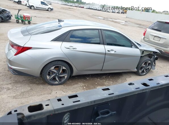 5NPLP4AG8MH030223 2021 HYUNDAI ELANTRA Gray Вид задньої частини салону