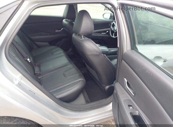 5NPLP4AG8MH030223 2021 HYUNDAI ELANTRA Gray Вид наклейки з VIN-кодом
