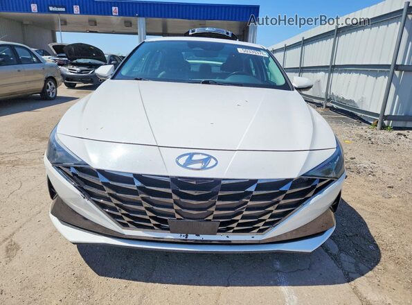5NPLP4AG8PH105720 2023 HYUNDAI ELANTRA White Front view