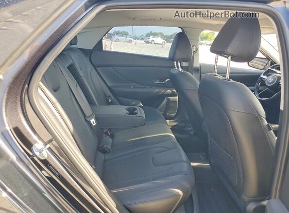 5NPLP4AG9NH068061 2022 HYUNDAI ELANTRA Gray Vista de los asientos traseros