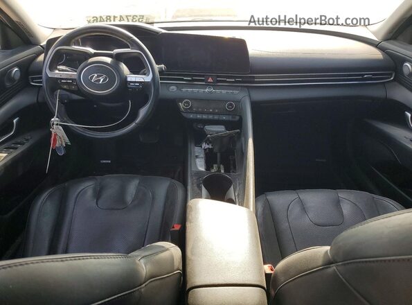 5NPLP4AG9NH068061 2022 HYUNDAI ELANTRA Gray Vista del salpicadero
