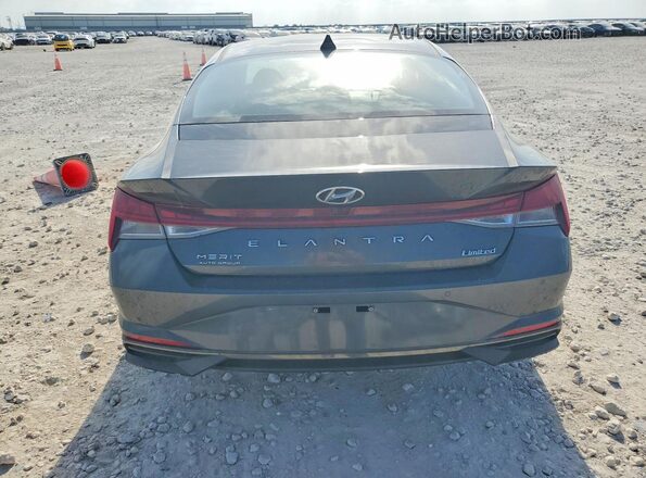 5NPLP4AG9NH068061 2022 HYUNDAI ELANTRA Gray Vista trasera