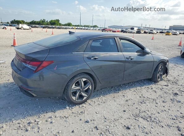 5NPLP4AG9NH068061 2022 HYUNDAI ELANTRA Gray Trasero derecho