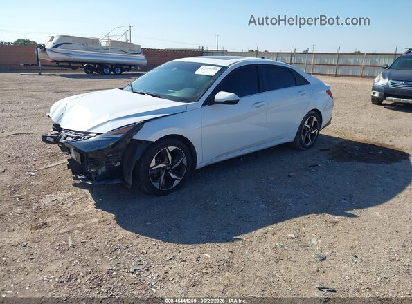 5NPLP4AGXMH002214 2021 HYUNDAI ELANTRA White Front left