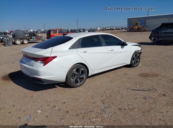 5NPLP4AGXMH002214 2021 HYUNDAI ELANTRA White Rear right