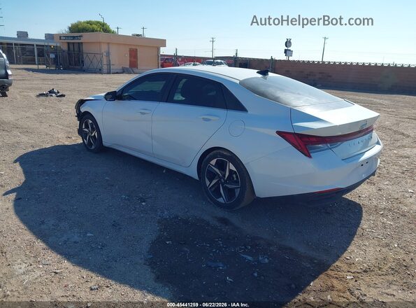 5NPLP4AGXMH002214 2021 HYUNDAI ELANTRA White Rear left