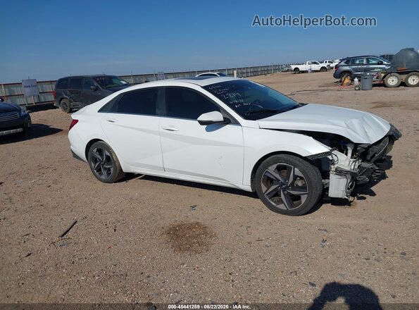 5NPLP4AGXMH002214 2021 HYUNDAI ELANTRA White 360 interior view