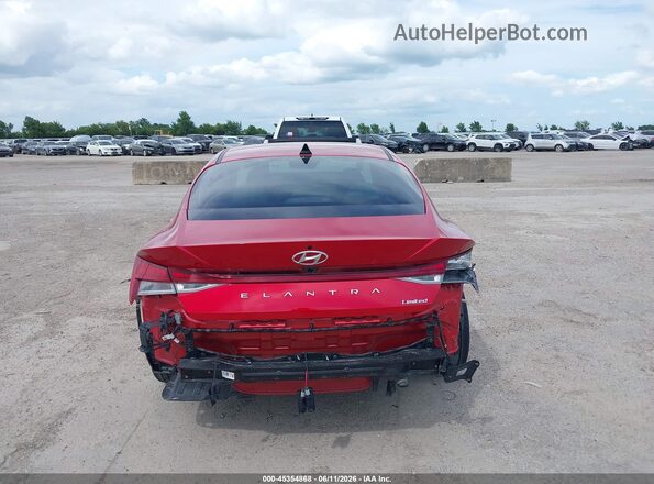 5NPLP4AGXNH059045 2022 HYUNDAI ELANTRA Red 