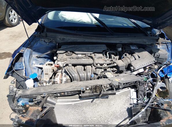 5NPLS4AG0MH020056 2021 HYUNDAI ELANTRA Blue Rear view