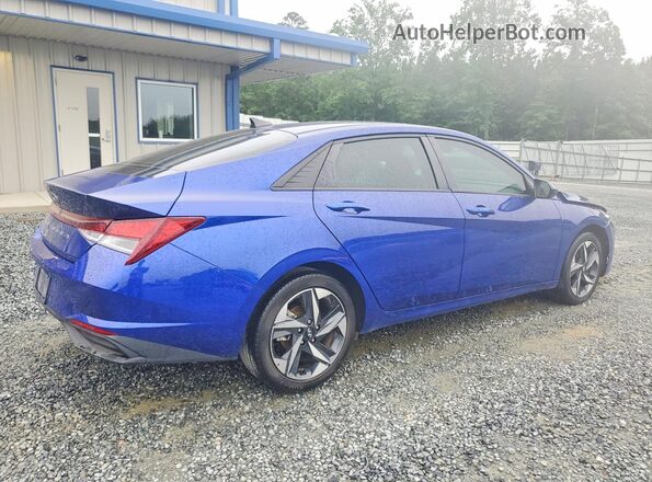 5NPLS4AG0PH099782 2023 HYUNDAI ELANTRA Blue Tył prawy