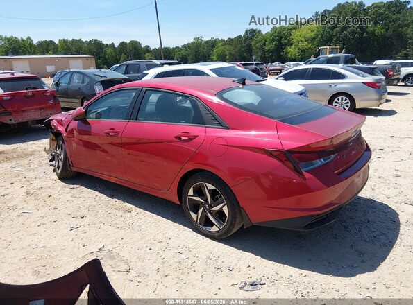 5NPLS4AG0PH100199 2023 HYUNDAI ELANTRA Red Trasero izquierdo