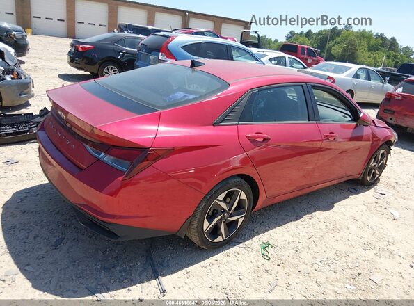 5NPLS4AG0PH100199 2023 HYUNDAI ELANTRA Red Trasero derecho