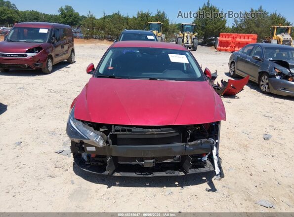 5NPLS4AG0PH100199 2023 HYUNDAI ELANTRA Red Vista interior trasera