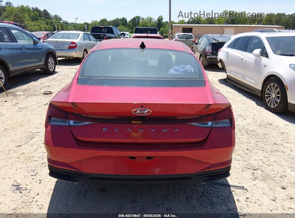 5NPLS4AG0PH100199 2023 HYUNDAI ELANTRA Red 