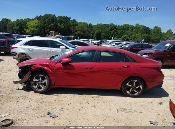 5NPLS4AG0PH100199 2023 HYUNDAI ELANTRA Red 