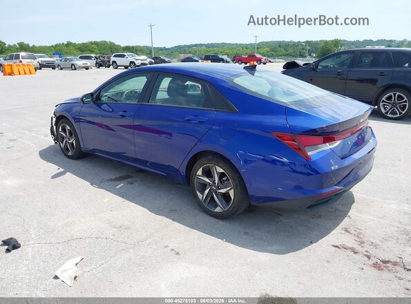 5NPLS4AG0PH108741 2023 HYUNDAI ELANTRA Blue Հետևի ձախ