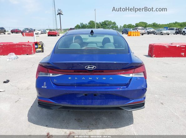 5NPLS4AG0PH108741 2023 HYUNDAI ELANTRA Blue 