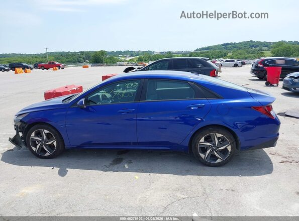 5NPLS4AG0PH108741 2023 HYUNDAI ELANTRA Blue 