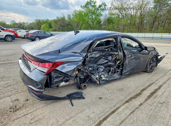 5NPLS4AG1MH006814 2021 HYUNDAI ELANTRA Gray 