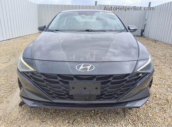 5NPLS4AG1MH019787 2021 HYUNDAI ELANTRA Серый Вид спереди