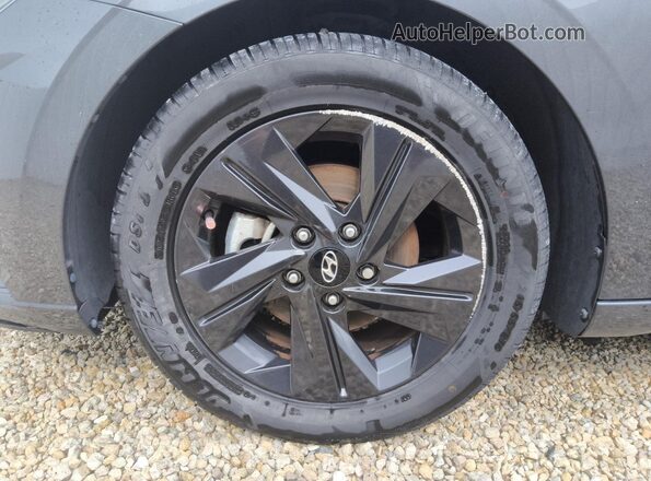 5NPLS4AG1MH019787 2021 HYUNDAI ELANTRA Серый 