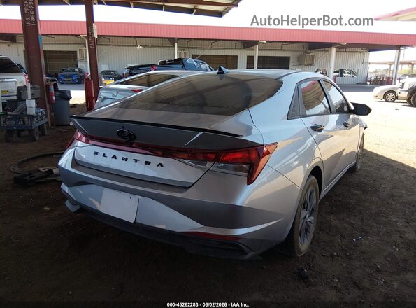 5NPLS4AG1MH023824 2021 HYUNDAI ELANTRA Gray Trasero derecho