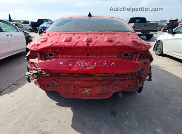 5NPLS4AG1MH051977 2021 HYUNDAI ELANTRA Red 