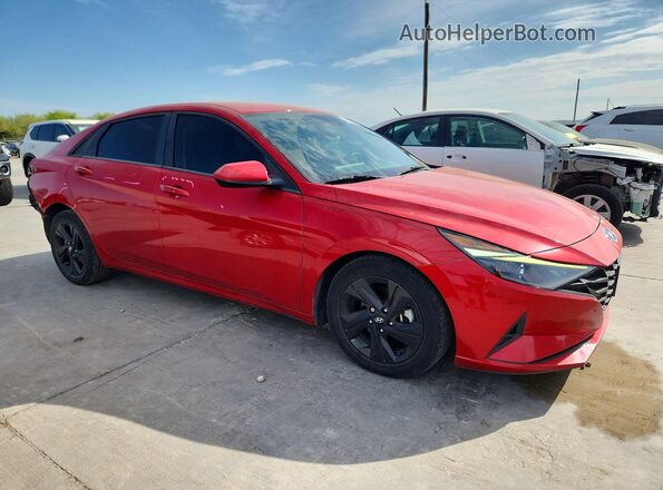 5NPLS4AG1MH051977 2021 HYUNDAI ELANTRA Red 