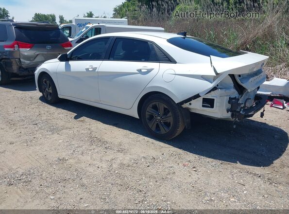 5NPLS4AG1NH058977 2022 HYUNDAI ELANTRA White უკანა მარცხენა