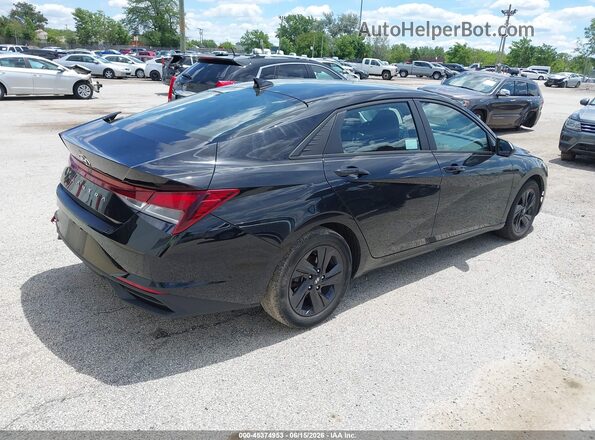 5NPLS4AG2MH016350 2021 HYUNDAI ELANTRA Черный Задняя правая четверть