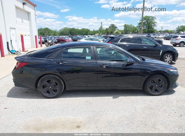 5NPLS4AG2MH016350 2021 HYUNDAI ELANTRA Черный Вид задней части салона