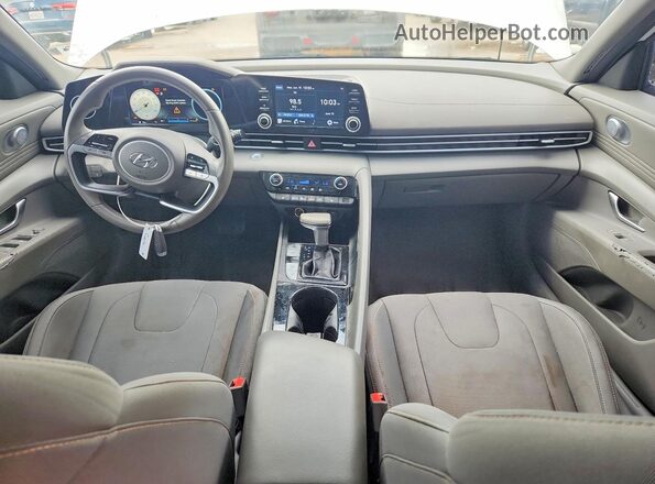 5NPLS4AG2MH033066 2021 HYUNDAI ELANTRA White წინა პანელის ხედი
