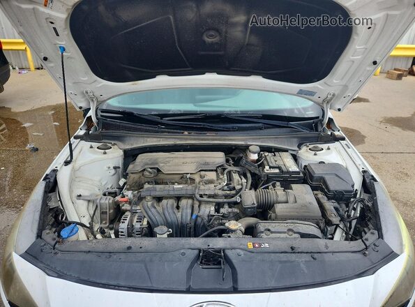 5NPLS4AG2MH033066 2021 HYUNDAI ELANTRA White უკანა სალონის ხედი