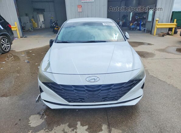5NPLS4AG2MH033066 2021 HYUNDAI ELANTRA White წინა ხედი