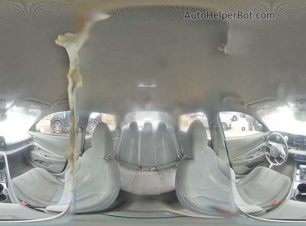 5NPLS4AG2MH033066 2021 HYUNDAI ELANTRA White VIN კოდის სტიკერის ხედი