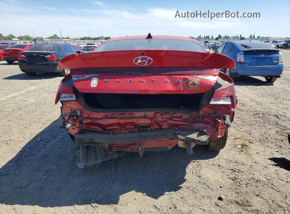 5NPLS4AG2NH084472 2022 HYUNDAI ELANTRA Red 