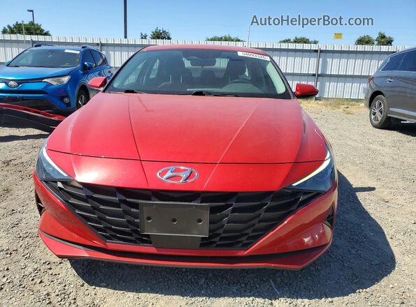 5NPLS4AG2NH084472 2022 HYUNDAI ELANTRA Red 