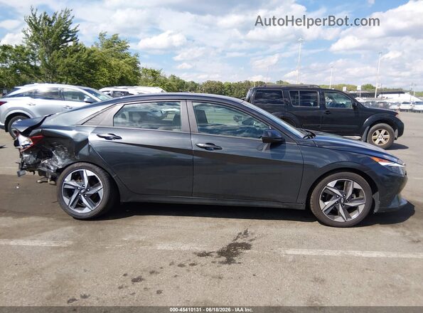 5NPLS4AG2PH090694 2023 HYUNDAI ELANTRA Gray Вид задньої частини салону