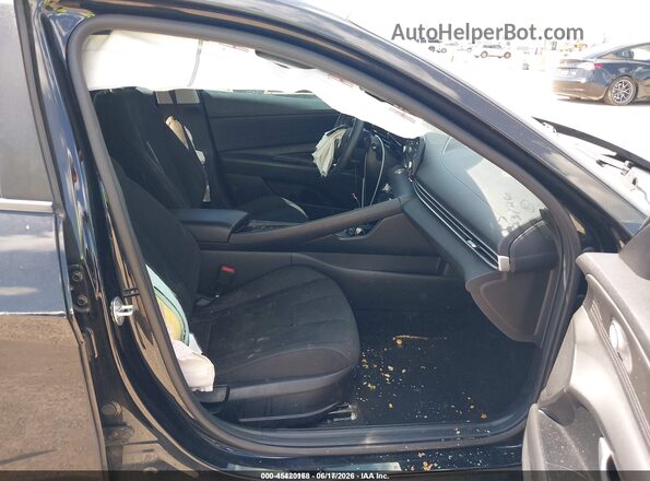 5NPLS4AG3MH036087 2021 HYUNDAI ELANTRA Black Front interior view