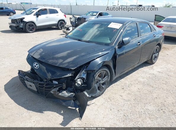 5NPLS4AG3MH036087 2021 HYUNDAI ELANTRA Black Front left