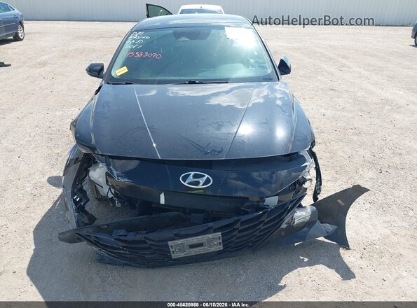 5NPLS4AG3MH036087 2021 HYUNDAI ELANTRA Black Instrument cluster view
