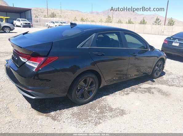 5NPLS4AG5NH056312 2022 HYUNDAI ELANTRA Черный Задняя правая четверть