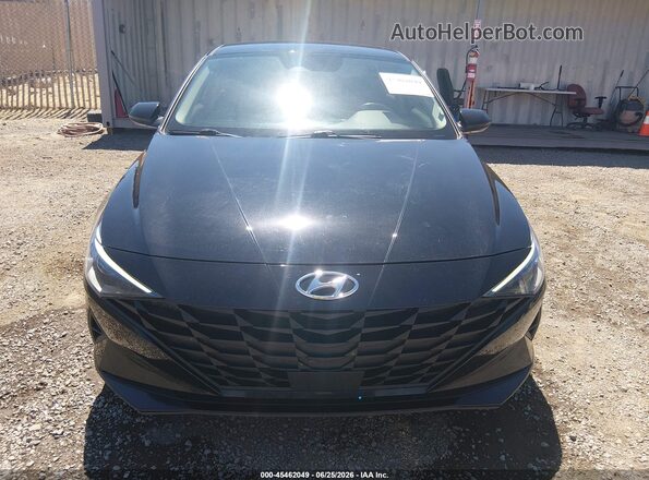 5NPLS4AG5NH056312 2022 HYUNDAI ELANTRA Черный Вид щитка приборов