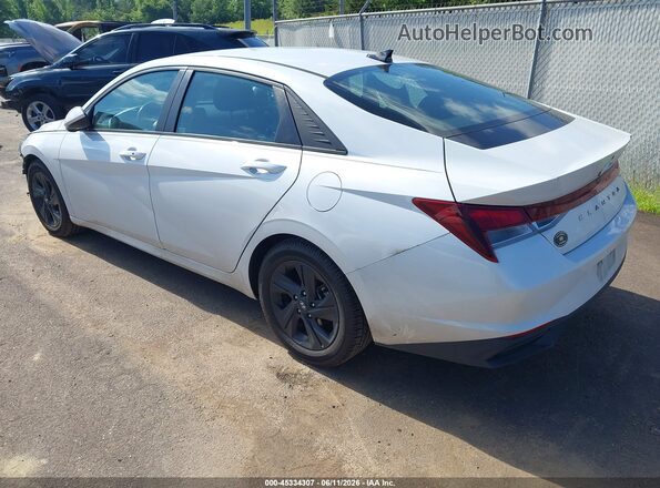 5NPLS4AG6MH018733 2021 HYUNDAI ELANTRA White Հետևի ձախ