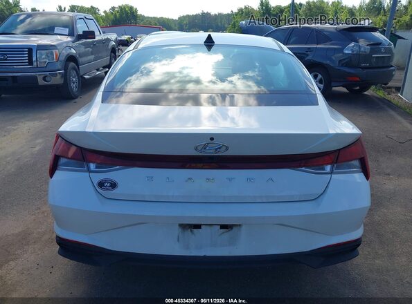 5NPLS4AG6MH018733 2021 HYUNDAI ELANTRA White 