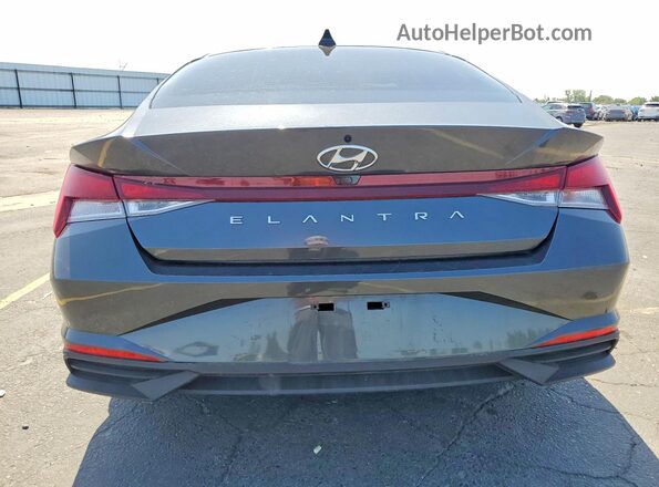 5NPLS4AG6NH082305 2022 HYUNDAI ELANTRA Угольный Вид сзади