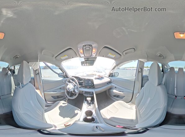 5NPLS4AG6NH082305 2022 HYUNDAI ELANTRA Угольный Панорамный вид салона 360°