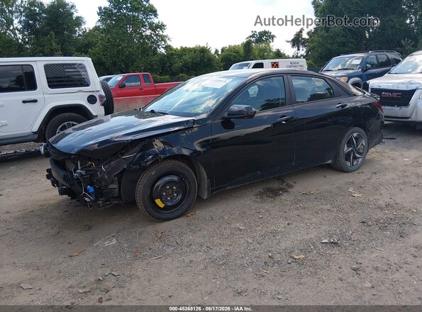 5NPLS4AG6PH100577 2023 HYUNDAI ELANTRA Black Vista tres cuartos delantera izquierda